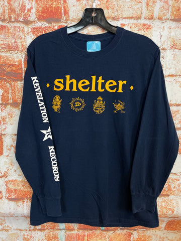 Shelter, used band shirt (S)