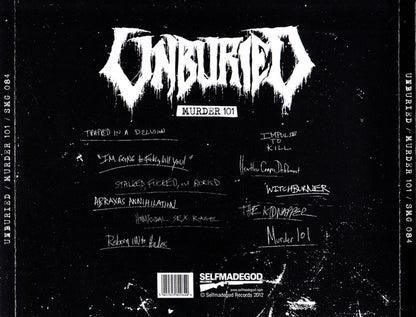 Unburied : Murder 101 (CD, Album)