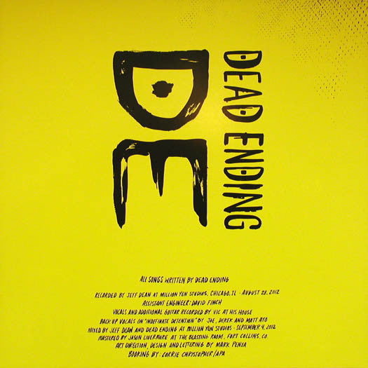 Dead Ending : DE II (12", EP, Ltd, Yel)