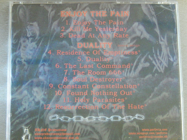 Porfyria : Enjoy The Pain (CD, Album)