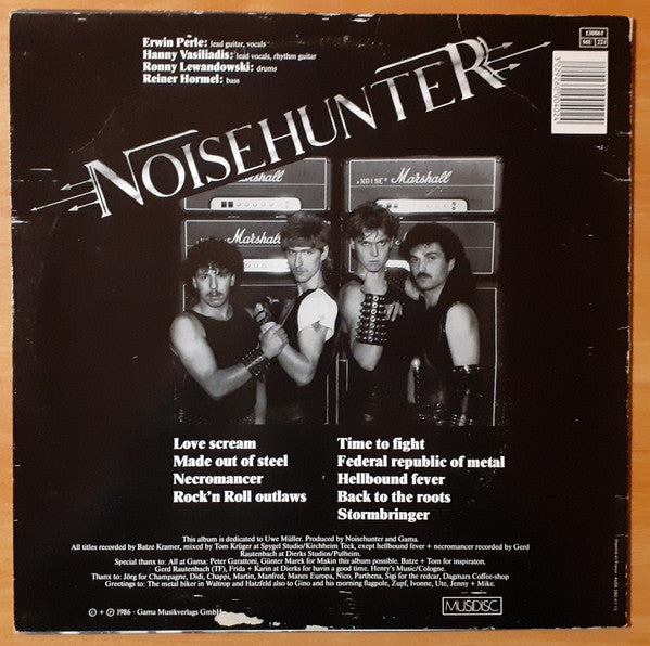 Noisehunter : Time To Fight (LP, Album)