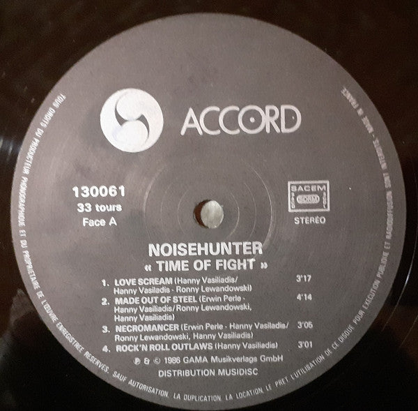 Noisehunter : Time To Fight (LP, Album)
