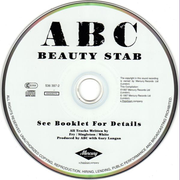 ABC : Beauty Stab (CD, Album, RE, RM)
