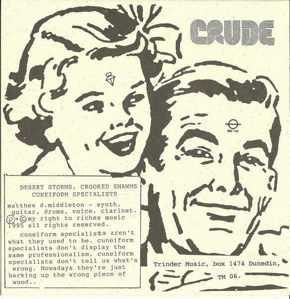 Crude : Desert Storms, Crooked Shawms (7")