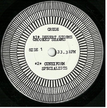 Crude : Desert Storms, Crooked Shawms (7")