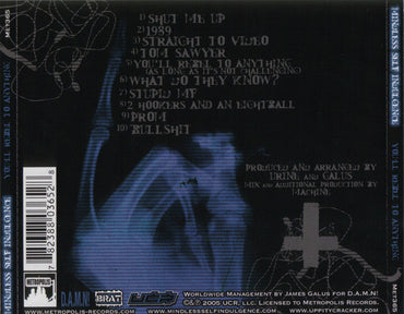 Mindless Self Indulgence : You'll Rebel To Anything (CD, Album, Enh, Exp)
