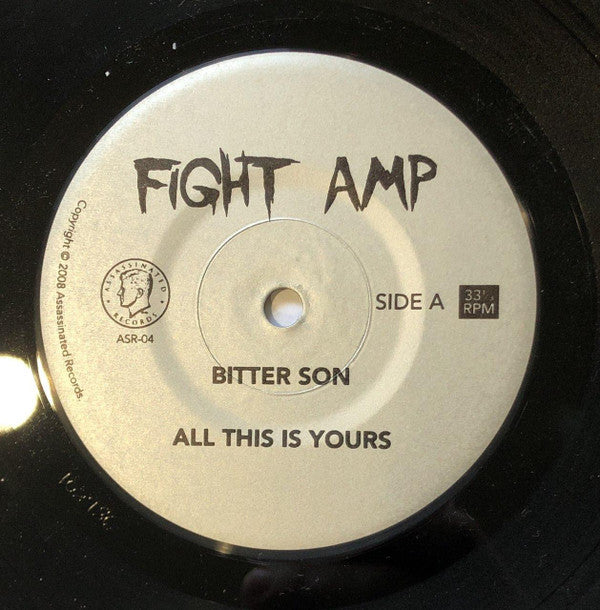 Fight Amp / Cash In : Jersey's Best Cancer (7")