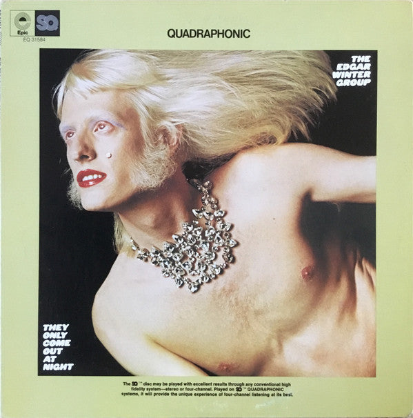 The Edgar Winter Group : They Only Come Out At Night (LP, Quad, Pit)