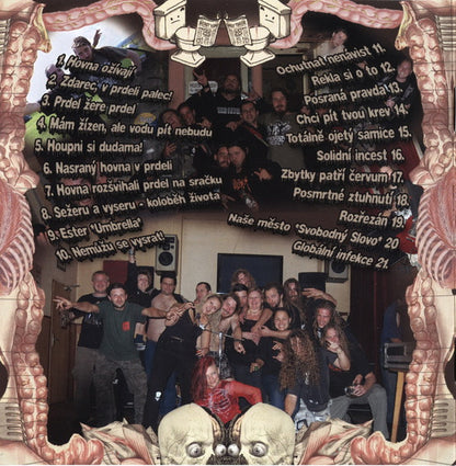 Choked By Own Vomits - Narcoleptic (2) : Shit Is Coming Back To Life ... - Chci Pít Tvou Krev (CD)