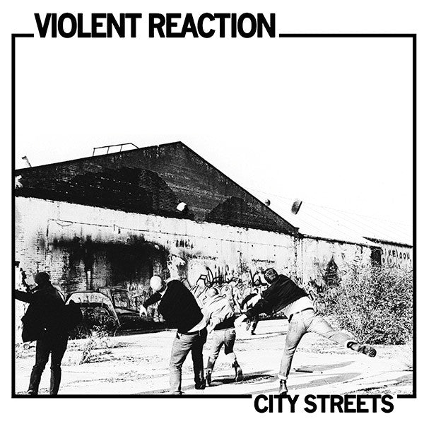 Violent Reaction : City Streets (LP, Album, Red)