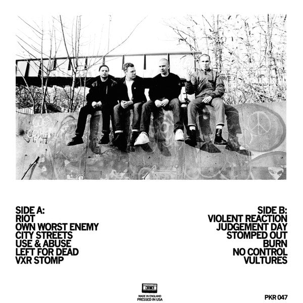 Violent Reaction : City Streets (LP, Album, Red)