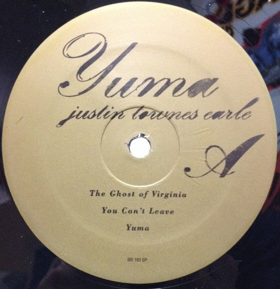 Justin Townes Earle : Yuma (10", EP, RSD, Ltd, RE)