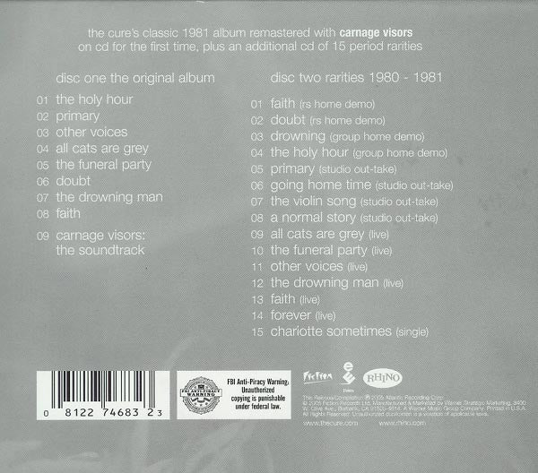 The Cure : Faith (CD, Album, RE + CD, Comp + Dlx, RM, Dig)