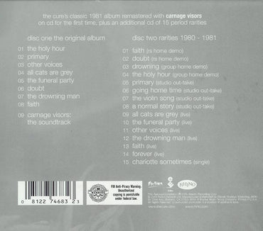The Cure : Faith (CD, Album, RE + CD, Comp + Dlx, RM, Dig)