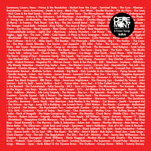 Ceremony (4) : 6 Cover Songs (12", S/Sided, EP, Red)