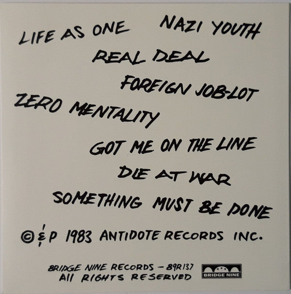Antidote (10) : Thou Shalt Not Kill (7", RE, RP, Cle)