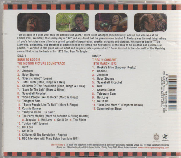 Marc Bolan / T.Rex* : Born To Boogie (The Soundtrack Album) (2xCD, Album, Clu)