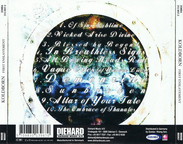 Koldborn : First Enslavement (CD, Album)