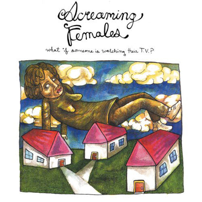 Screaming Females : What If Someone Is Watching Their T.V.? (LP, Album, Gre)