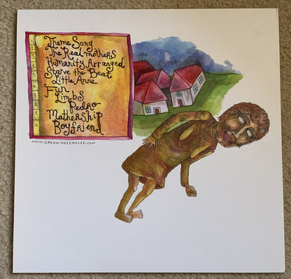 Screaming Females : What If Someone Is Watching Their T.V.? (LP, Album, Gre)