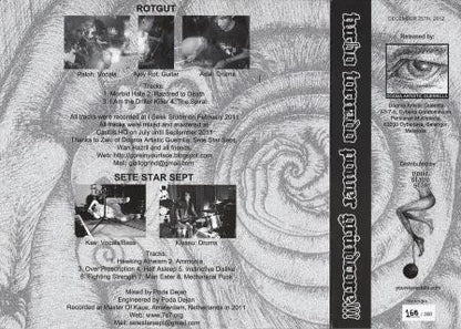 Rotgut (4) / Sete Star Sept : Grind Over Matter (7", EP, Num)