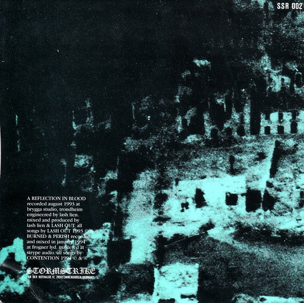 Lash Out / Contention : Lash Out / Contention (7", Ltd, Gra)