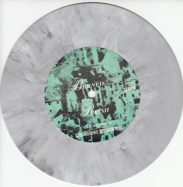 Lash Out / Contention : Lash Out / Contention (7", Ltd, Gra)