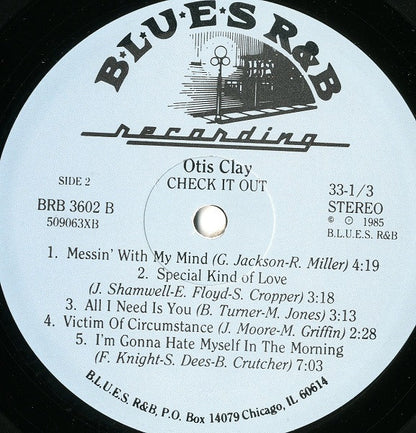 Otis Clay : The Only Way Is Up (LP, Album)