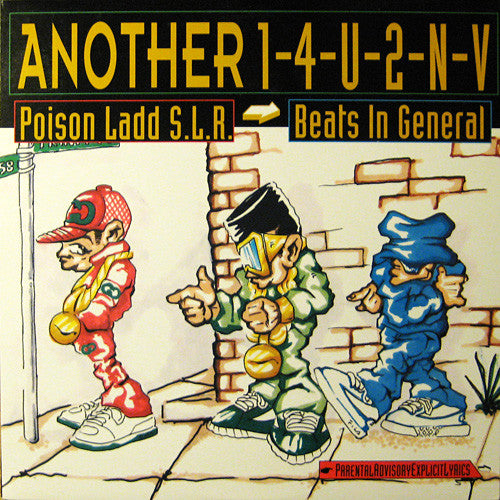 Poison Ladd S.L.R. / Beats In General : Another 1-4-U-2-N-V (12", MiniAlbum)