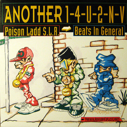 Poison Ladd S.L.R. / Beats In General : Another 1-4-U-2-N-V (12", MiniAlbum)