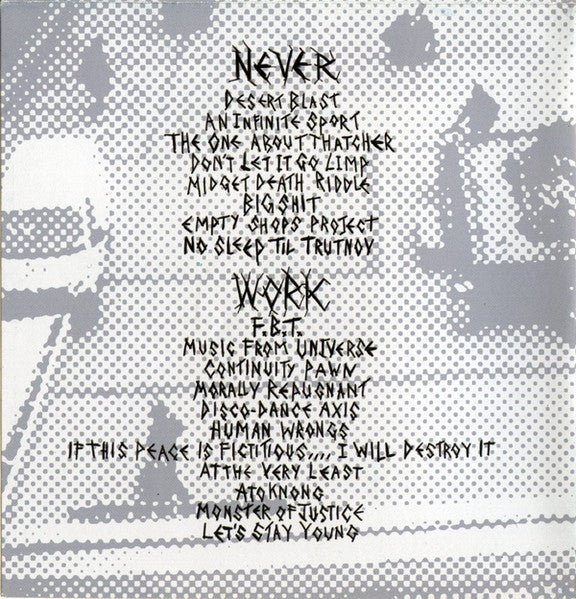 Atomçk : Never Work (CD, Album, Ltd)