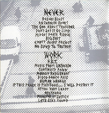 Atomçk : Never Work (CD, Album, Ltd)