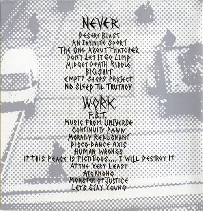 Atomçk : Never Work (CD, Album, Ltd)