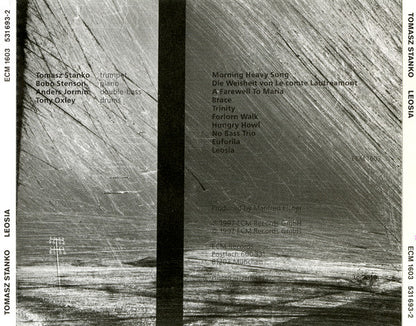 Tomasz Stanko* : Leosia (CD, Album, RP)