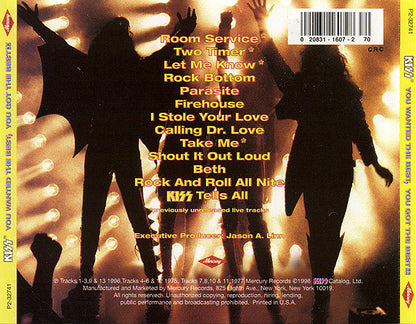 Kiss : You Wanted The Best, You Got The Best!! (CD, Comp, Club)