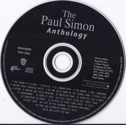Paul Simon : The Paul Simon Anthology (2xCD, Comp, RP)