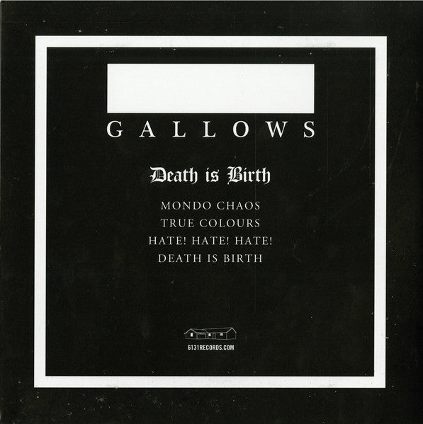 Gallows : Death Is Birth (7", EP, Gre)