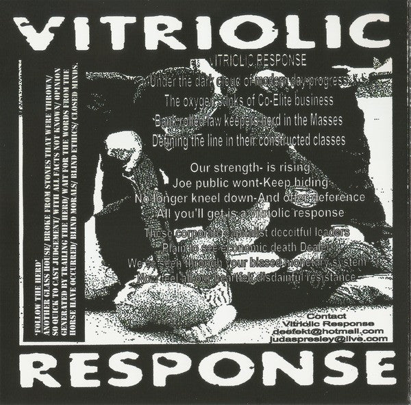 Vitriolic Response : Follow The Herd EP (7", Bro)