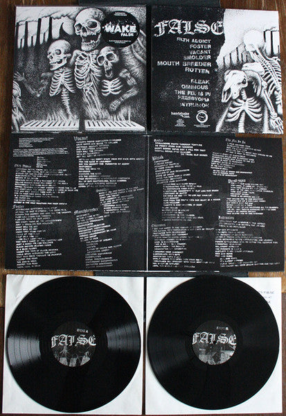 Wake (6) : False (LP, Album, 180)