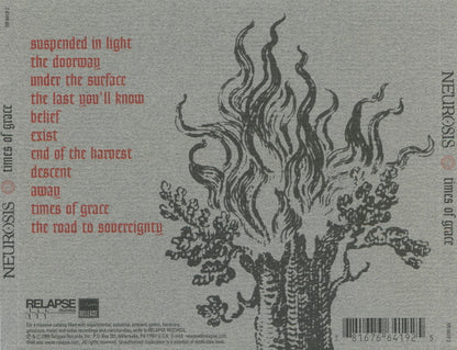 Neurosis : Times Of Grace (CD, Album, RP)
