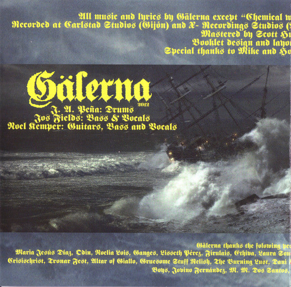 Gälerna* : The Abyss (CD, Album)