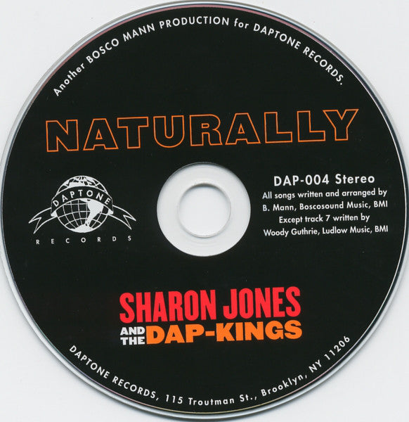 Sharon Jones And The Dap-Kings* : Naturally (CD, Album)