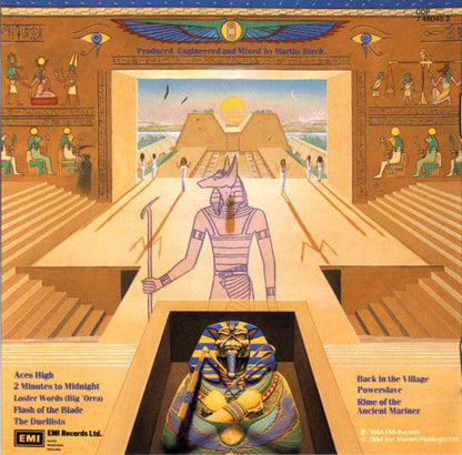 Iron Maiden : Powerslave (CD, Album, RE, SRC)