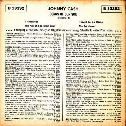 Johnny Cash : Songs Of Our Soil  Vol. II (7", EP)