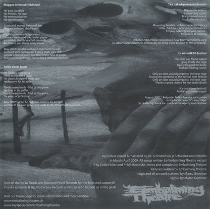 Embalming Theatre : Unamused Rancid Flesh (LP, Bro)