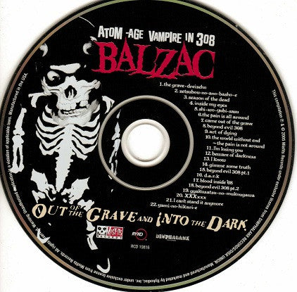 Balzac : Out Of The Grave And Into The Dark (CD, Album, Comp + DVD)