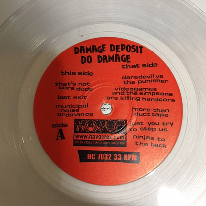 Damage Deposit : Do Damage (7", Cle)