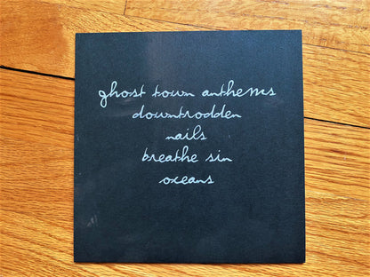 Black Teeth (2) : Ghost Town Anthems (7", EP, Cle)
