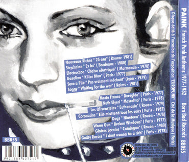 Various : Paink (French Punk Anthems 1977​-​1982) (CD, Comp)