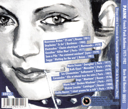 Various : Paink (French Punk Anthems 1977​-​1982) (CD, Comp)